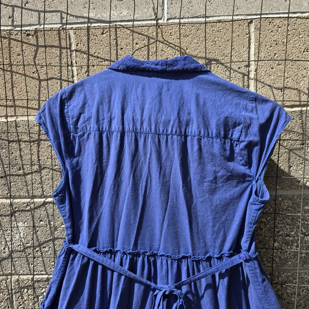 April Cornell Royal Blue Midi Dress - Picture 6 of 7